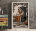 The Queen Of Pentacles Tarot Card Print Eclectic Poster Nurturing Abundance Wall Art by My Store