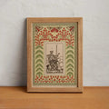The Queen Of Swords Tarot Poster Vintage Shabby Chic Premium Archival Smooth Matte 230gsm by DesignBohemian