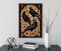 The Ravens Poster No Frame AI Enhanced Artwork For Elegant Living Spaces With Original Prompts by My Store