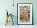 The Star Tarot Card Print Poster No Frame by My Store