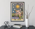 The Star Tarot Card Print Watercolor Poster No Frame Elegant Wall Art For Home Office by My Store