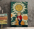 The Sun Tarot Card Print From Green Menagerie Tarot by My Store