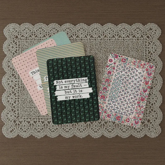 The Work Within Oracle Deck – 52 Affirmations for Self-Reflection & Growth - Emotion Recovery - DesignBohemian