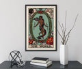 The World Tarot Card Print Black Woman Poster No Frame by My Store