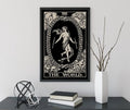 The World Tarot Card Print Unframed Poster For Elegant Wall Decor And Spiritual Ambiance by My Store