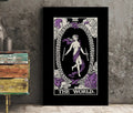 The World Tarot Card Three Color Print Poster No Frame Elegant Wall Art For Home Décor by My Store