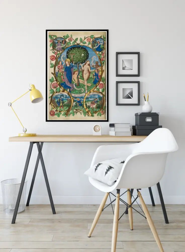 Tree Of Life And Death Poster No Frame Eve And Mary Ecclesia by My Store