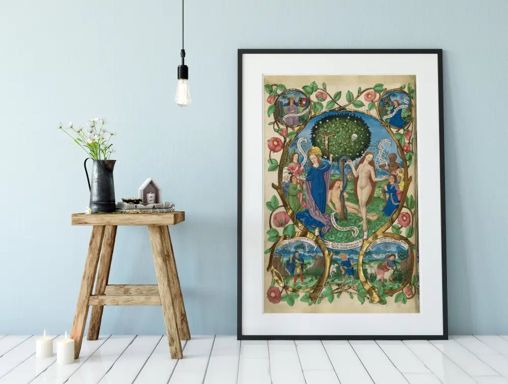 Tree Of Life And Death Poster No Frame Eve And Mary Ecclesia by My Store