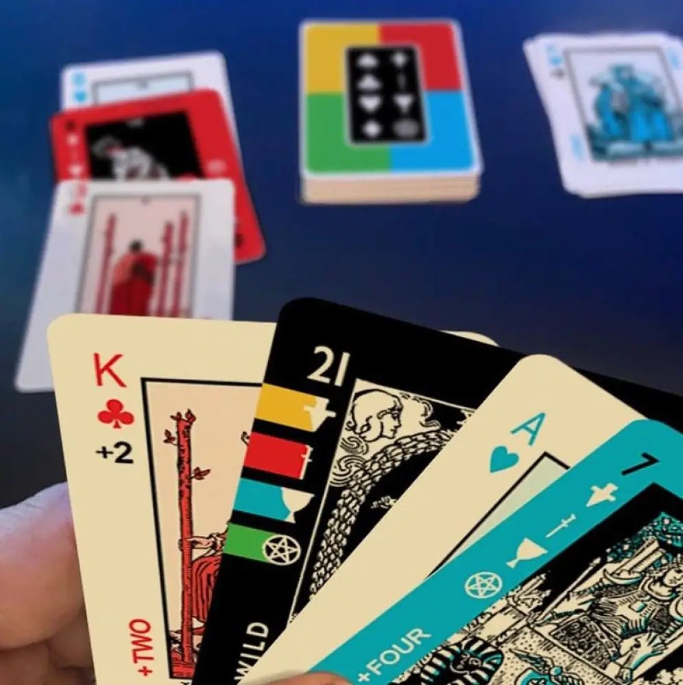 Trio Play Tarot Deck Dual Card Games by My Store