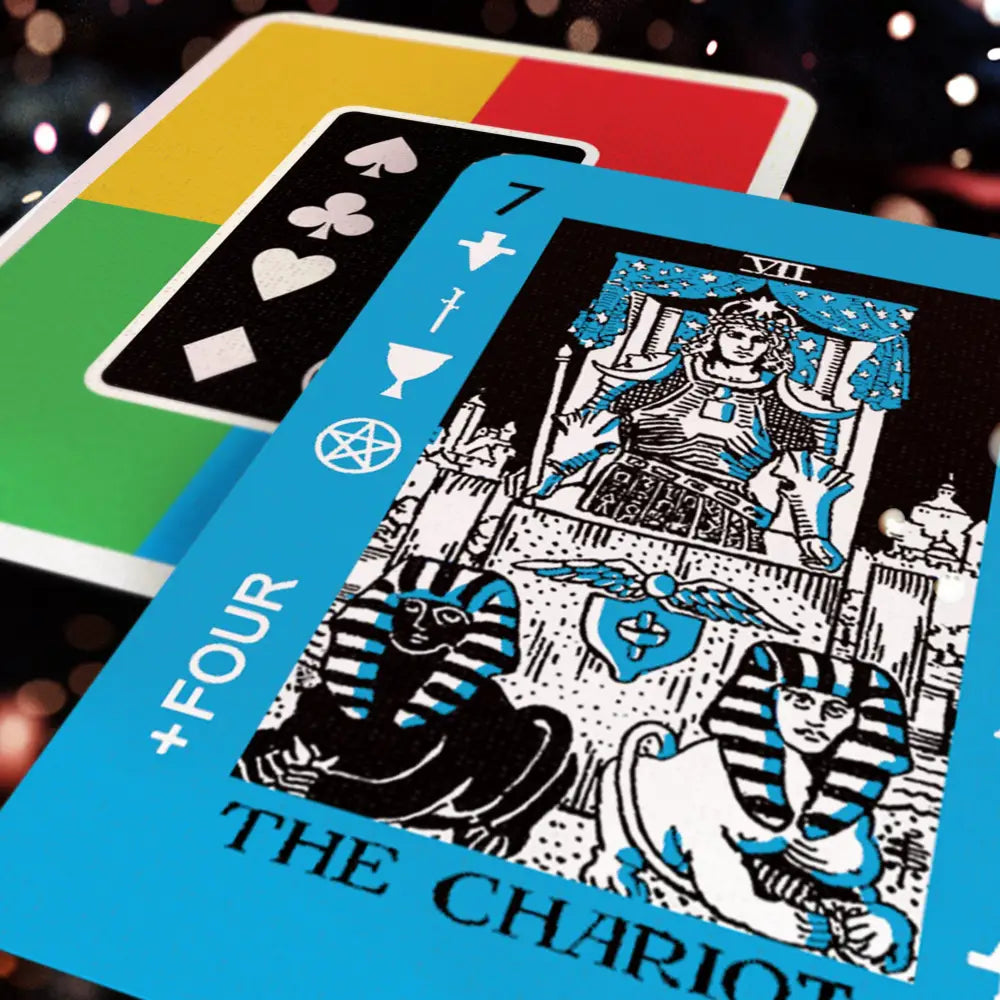 Trio Play Tarot Deck Dual Card Games by My Store