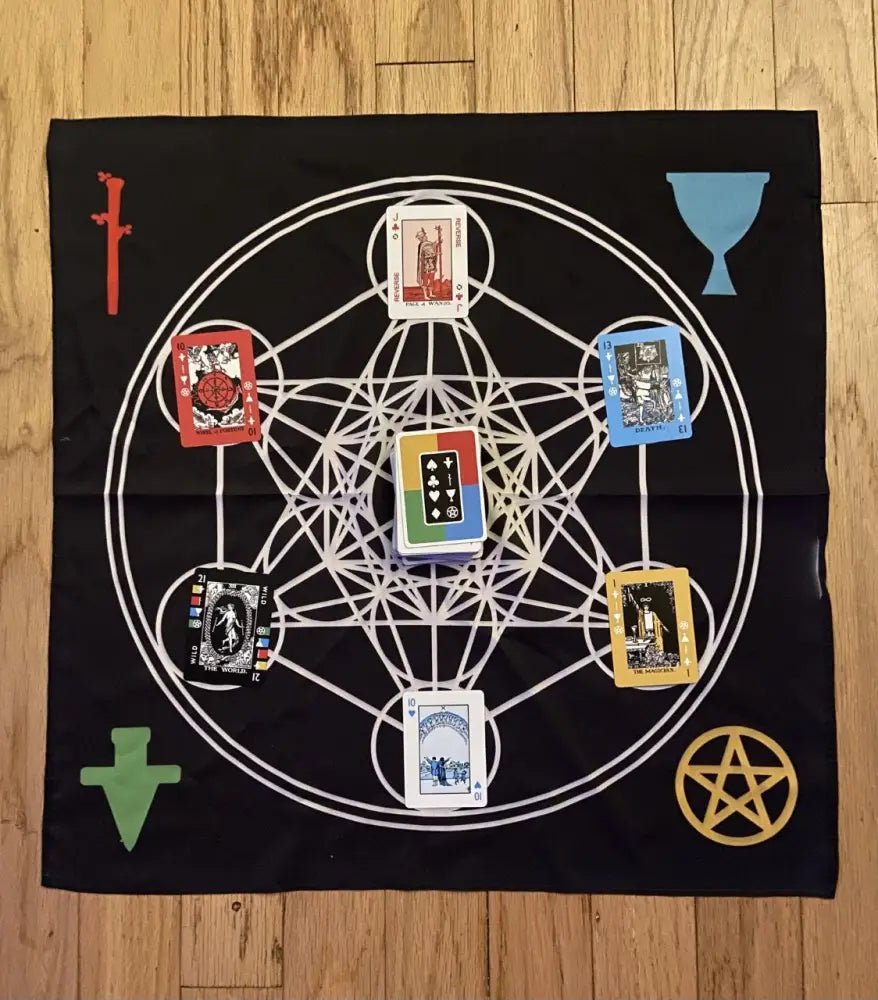 Trio Play Tarot Deck Dual Card Games by My Store