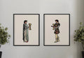 Two of Cups Rider Waite Smith Tarot Card Print Poster No Frame by My Store