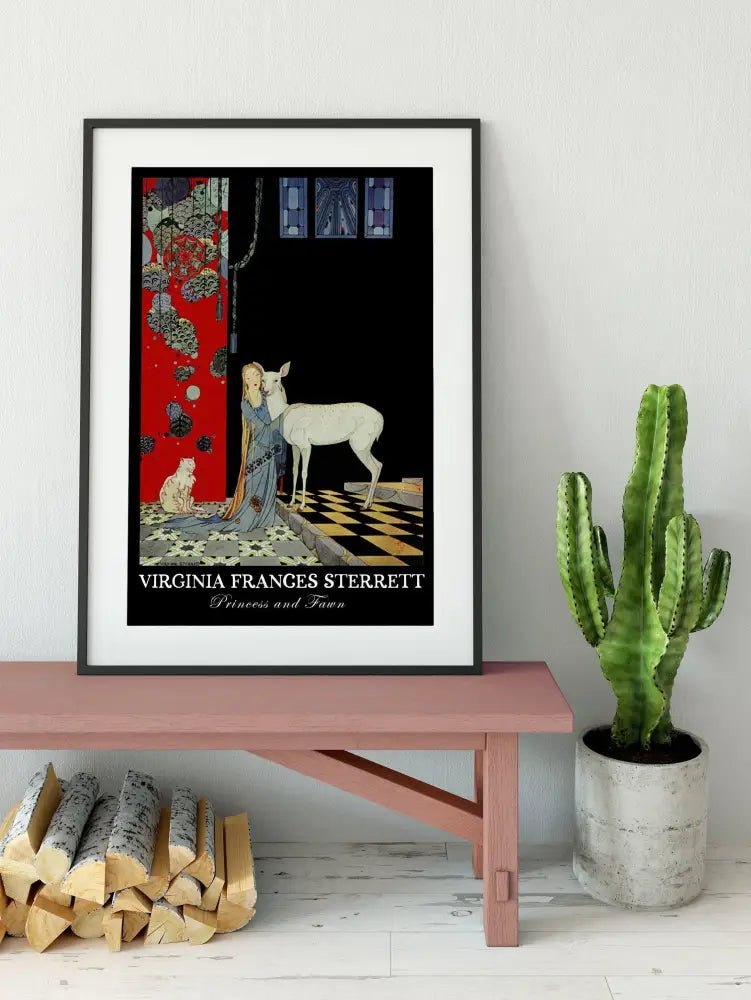 Vintage 1920 French Fairy Tales Poster Print By Virginia Sterrett Archival Matte Finish by My Store