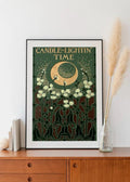 Vintage Book Cover Print Art Nouveau Floral Bohemian 5x7 by My Store