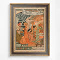 Vintage Christmas Angels Art Nouveau Print on Premium Archival Paper by My Store