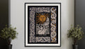 Vintage Sun Tarot Print Art Deco Poster Inspired Nouveau Style Sun Illustration Collectible by My Store
