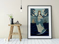 Virgin Mary Art Print Our Lady of Guadalupe Poster Premium Religious Home Decor Set by My Store