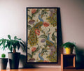 Walter Crane Peacocks Floral Art Nouveau Long Poster Art Print For Bohemian Decor by My Store