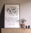 Wiggly World Quote Alan Watts Bohemian Art Print Unframed 20x30 Large Poster Wall Art by My Store