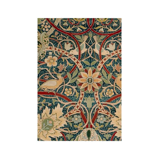 William Morris Floral Art Nouveau Long Poster on Premium Luster Paper by My Store
