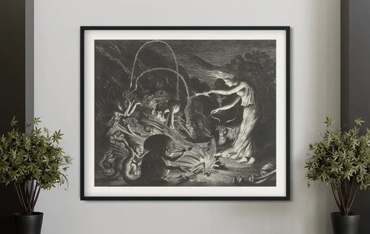 Witches 1626 Jan Van De Velde No Frame Art Print by My Store