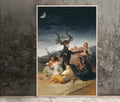 Witches Sabbath Francisco De Goya Y Lucientes Poster No Frame Vintage Unframed Wall Art Print by My Store